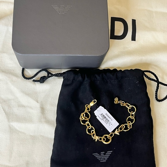 Emporio Armani Drop Earrings and Bracelet - Picture 11 of 13